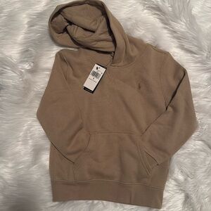 POLO Ralph Lauren Hoodie - Khaki NWT Kid Size 6